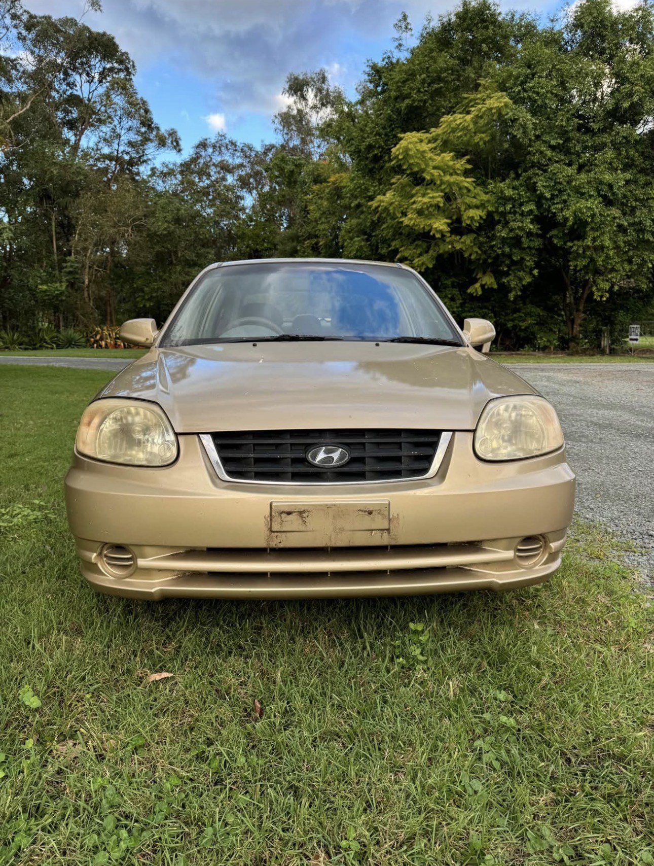 Car before exterior detail